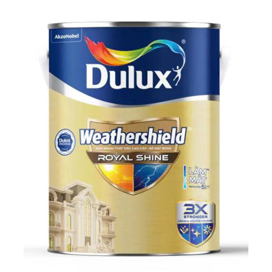 Dulux Weathershield Royal Shine (Bề Mặt Bóng)