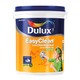 Dulux EasyClean Lau Chùi Hiệu Quả Bề Mặt Mờ